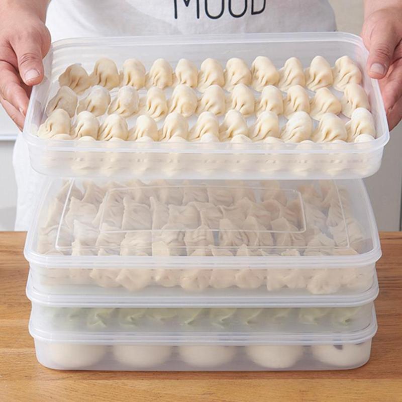 Commercial Kitchen Organization - Transparent Kitchen Storage Box Refrigerator Organizer