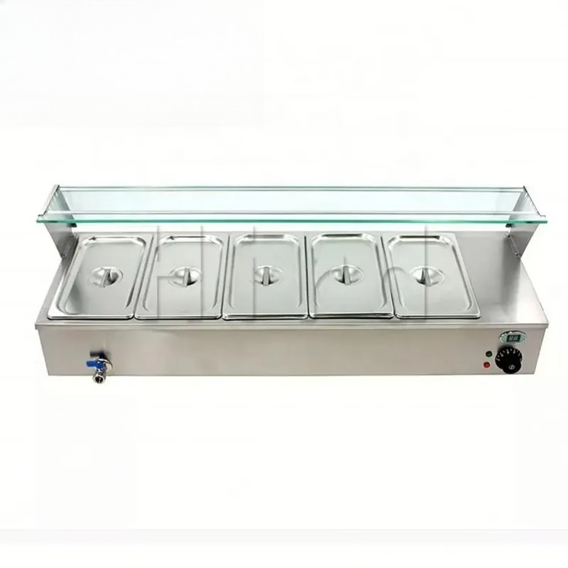 Bain Marie Food Warmer - Commercial Gas Bain Marie Food Heater