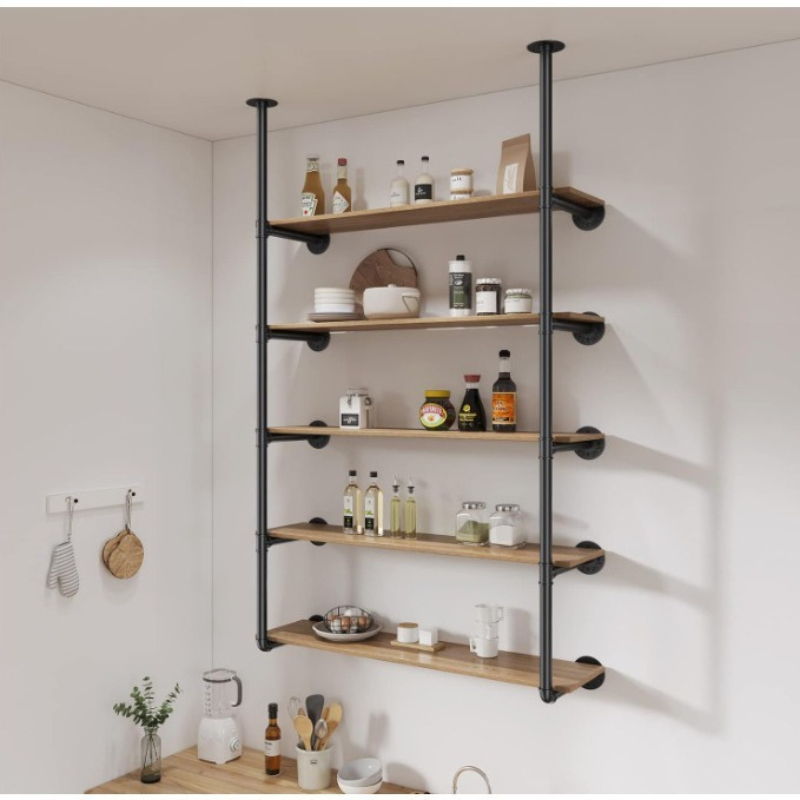 Wall Shelf Commercial Kitchen - Wall Shelf Magazine Racks Kitchen Organizer