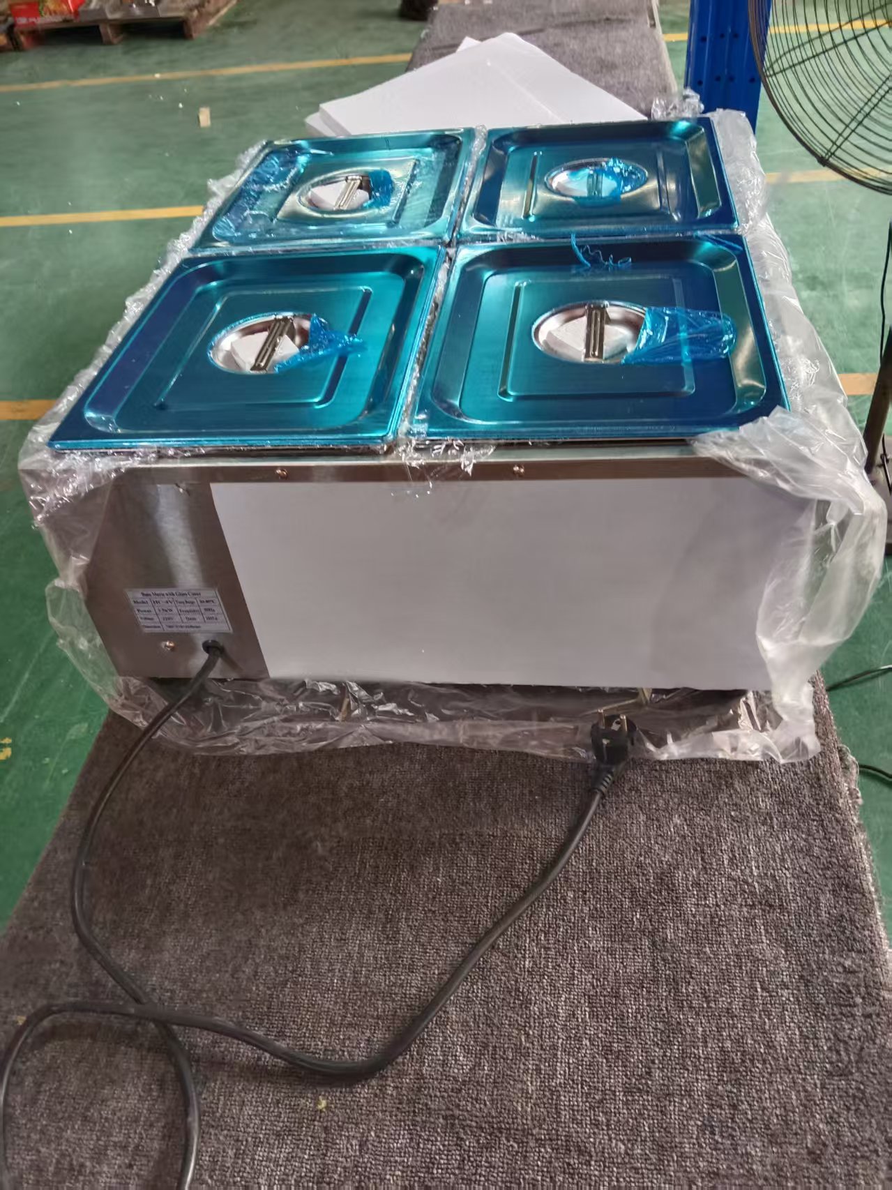 Heavy Duty Tabletop 4 Tank Ele - Bain Marie Food Warmer 评论和价格