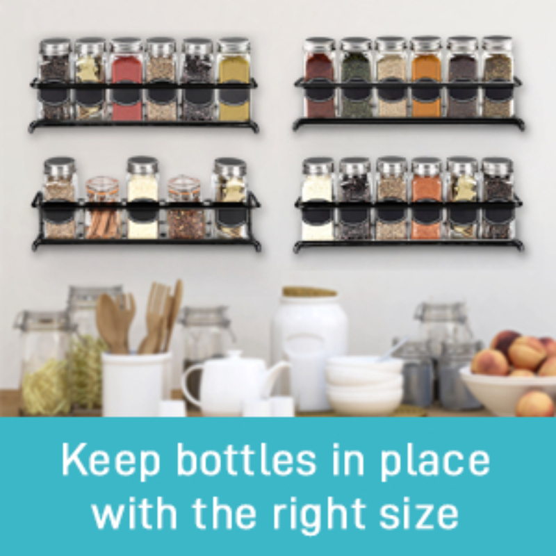 2PCS Kitchen Spice Rack Metal  - Commercial Kitchen Shelving 评论和价格