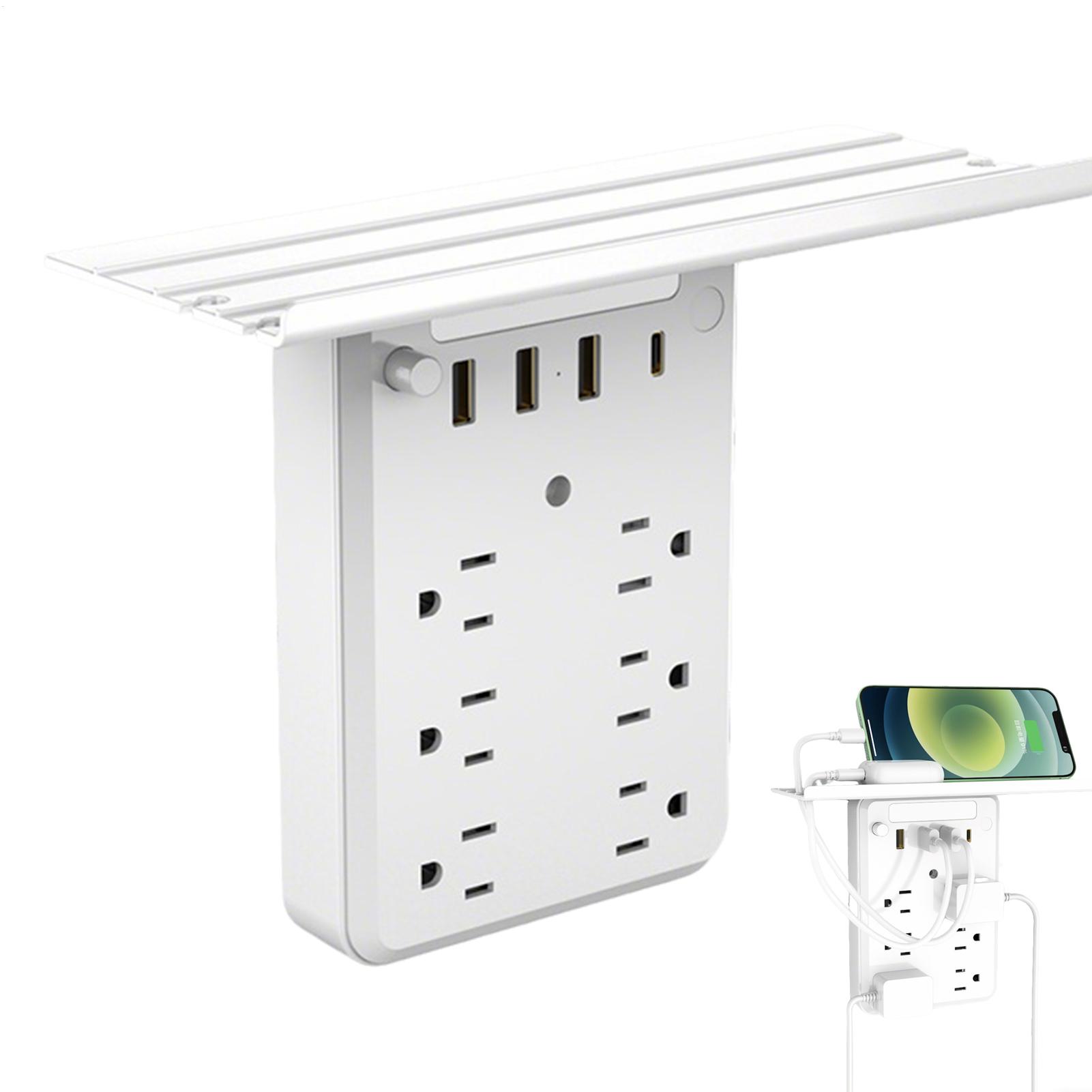 Multiple Outlet Wall Plug Char - Wall Shelf Commercial Kitchen 评论和价格