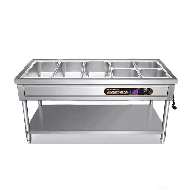 Server With Lid And Tap For Ho - Bain Marie Food Warmer 评论和价格