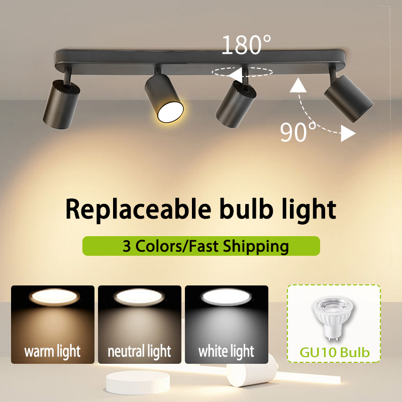 GU10 LED Track Light Spotlight - Commercial Kitchen Ceiling 评论和价格