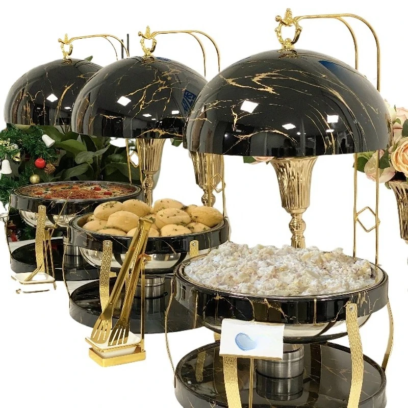 Hotel Wedding Buffet Equipment - Bain Marie Food Warmer 评论和价格