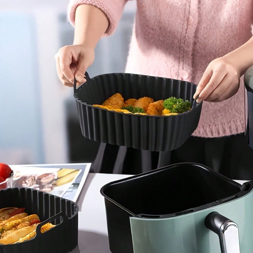 1pc Reusable Silicone Air Frye - Commercial Kitchen Pots And Pans 评论和价格