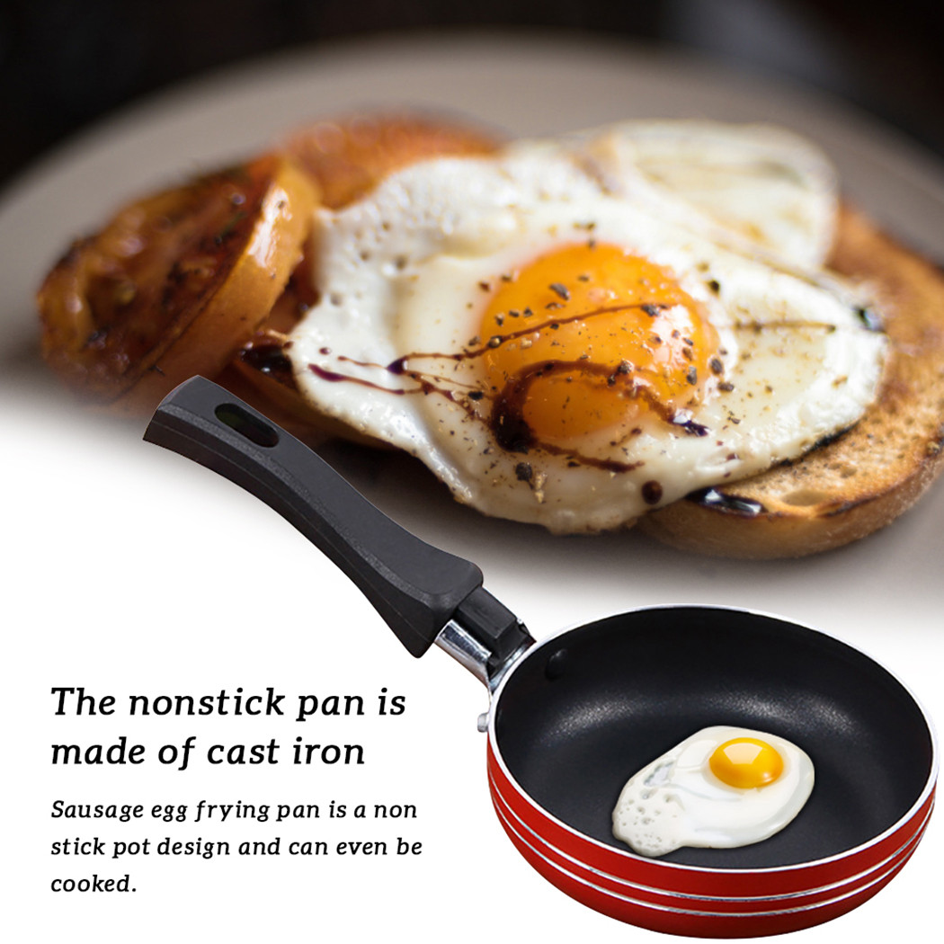 1PC 12cm/14cm/16cm Mini Frying - Commercial Kitchen Pots And Pans 评论和价格