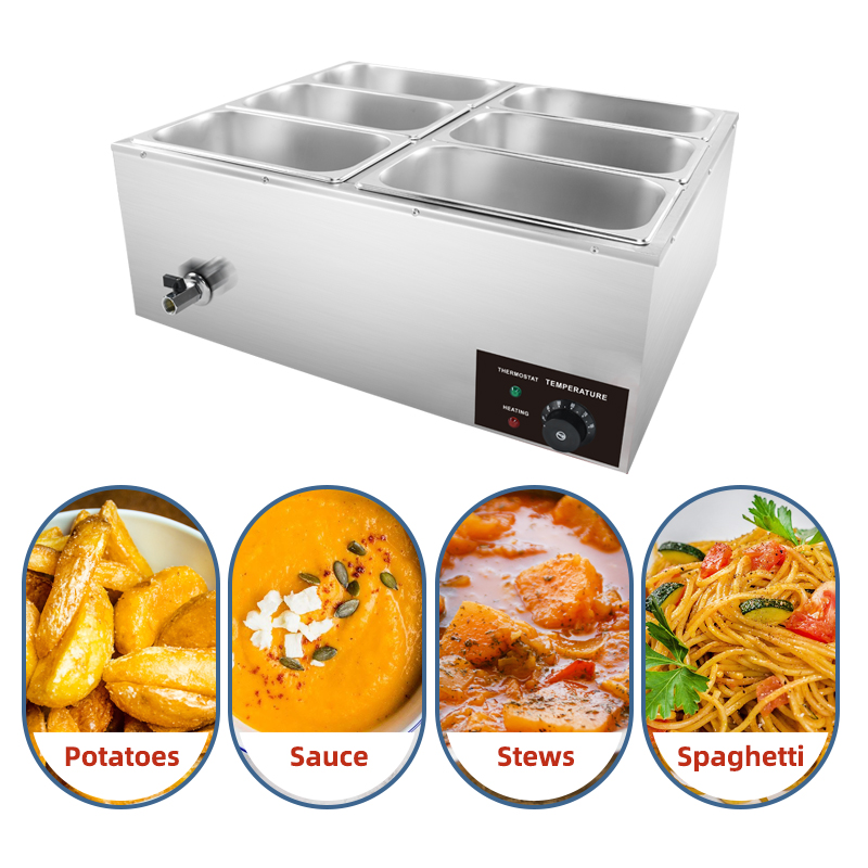 Stainless Steel Electric Food  - Bain Marie Food Warmer 评论和价格