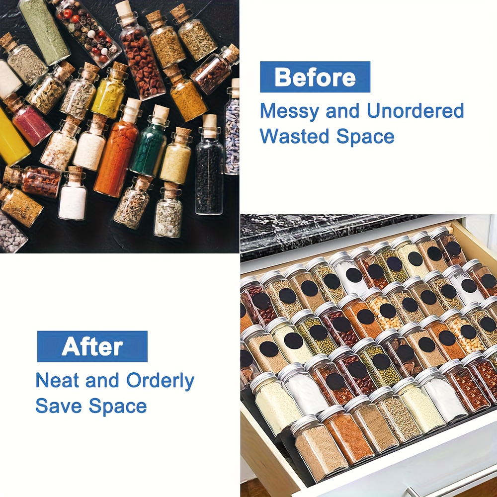6pcs Expandable Spice Drawer O - Commercial Kitchen Shelving 评论和价格
