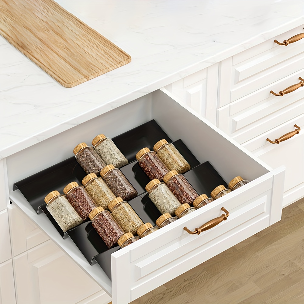6pcs Expandable Spice Drawer O - Commercial Kitchen Shelving 评论和价格