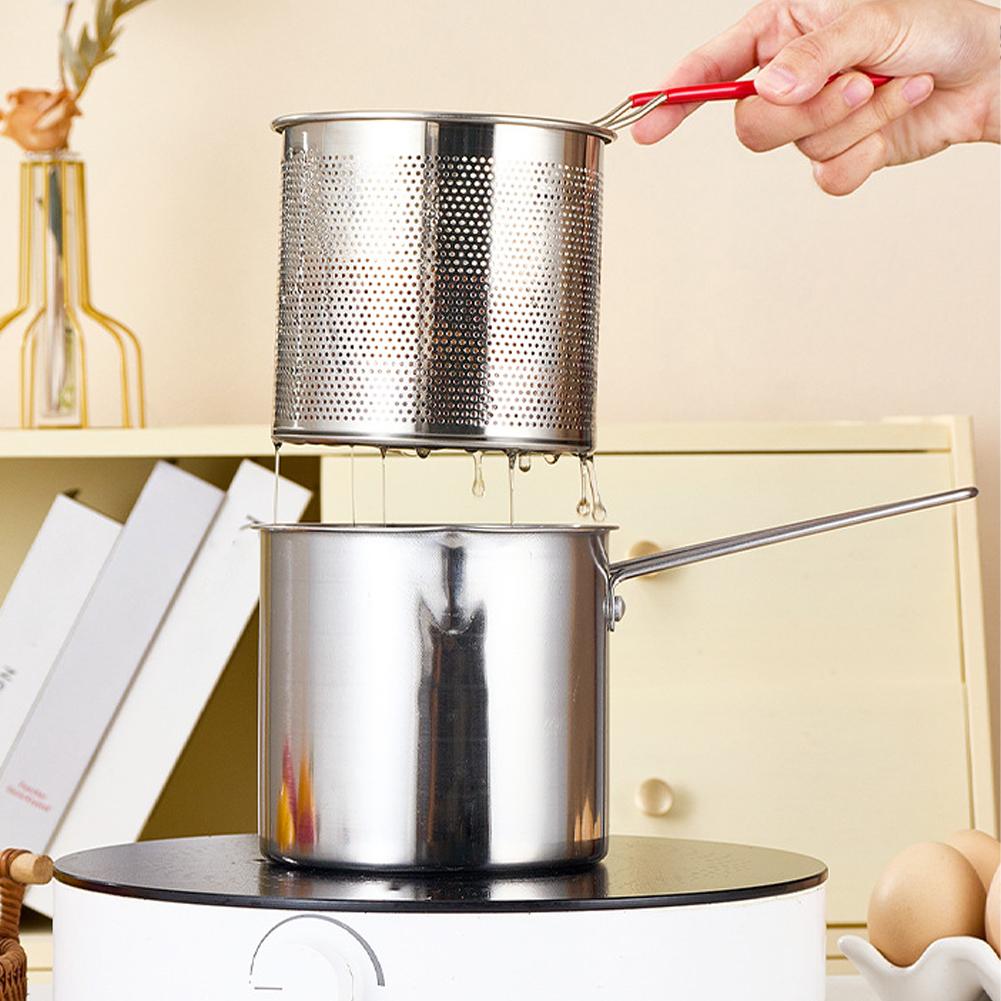 Stainless Steel Deep Fryer Pot - Commercial Kitchen Pots And Pans 评论和价格