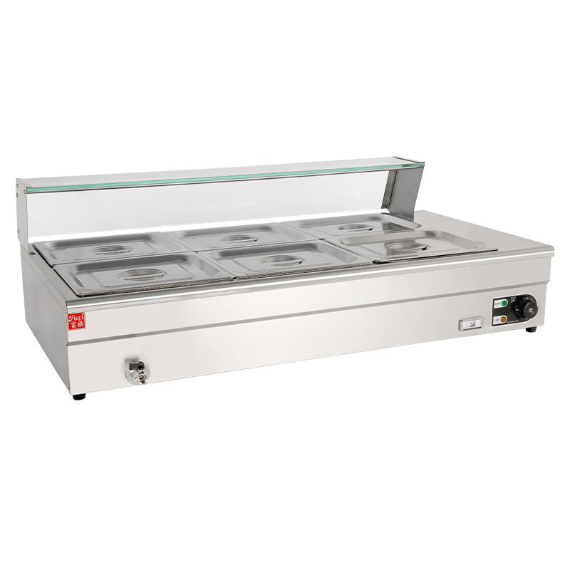 High Quality Stainless Steel 6 - Bain Marie Food Warmer 评论和价格